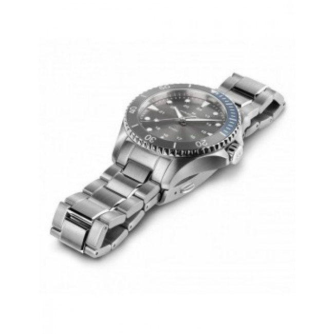 HAMILTON KHAKI NAVY SCUBA QUARZO QUADRANTE GRIGIO H82211181	