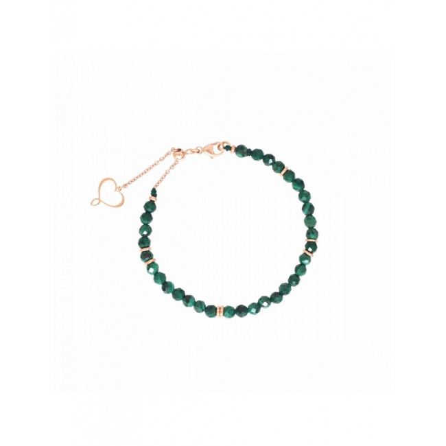 BRACCIALE MAMAN ET SOPHIE MALACHITE E ARGENTO 925 BPISF3MA