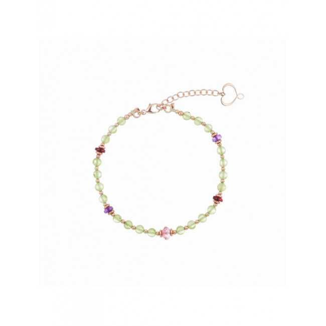 BRACCIALE MAMAN ET SOPHIE ARGENTO 925 PERIDOTO BRISF2PR
