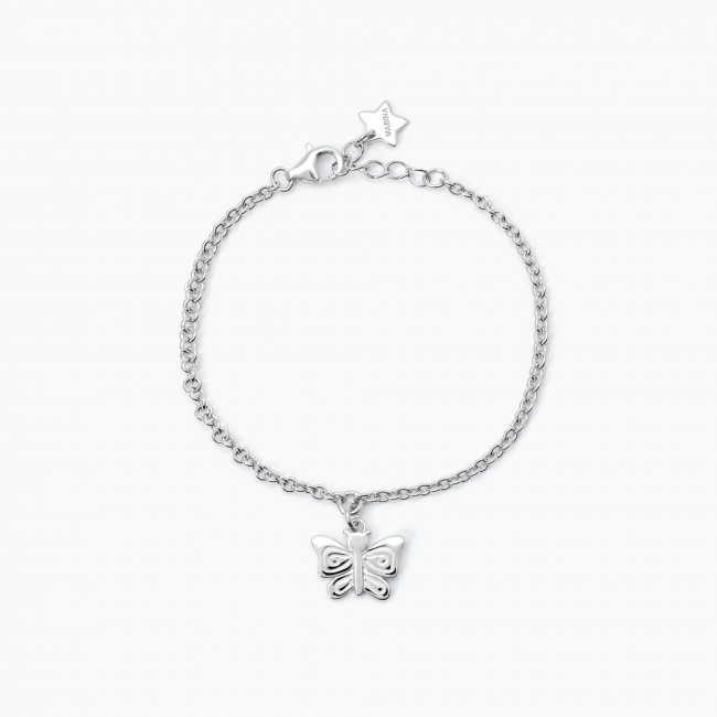 BRACCIALE MABINA JUNIOR ARGENTO BUTTERFLY 533605