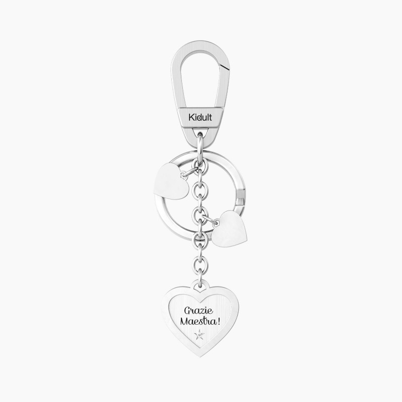 Portachiavi Ape In Acciaio Inox – Portafortuna Primaverile Con Placcatura Oro 18k – Regalo Originale Per Donne E Amiche - 2