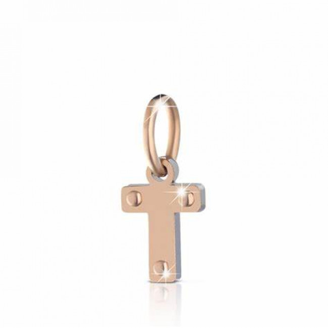 CHARM LE BEBE' LOCK YOUR LOVE LETTERA T LBB170-T