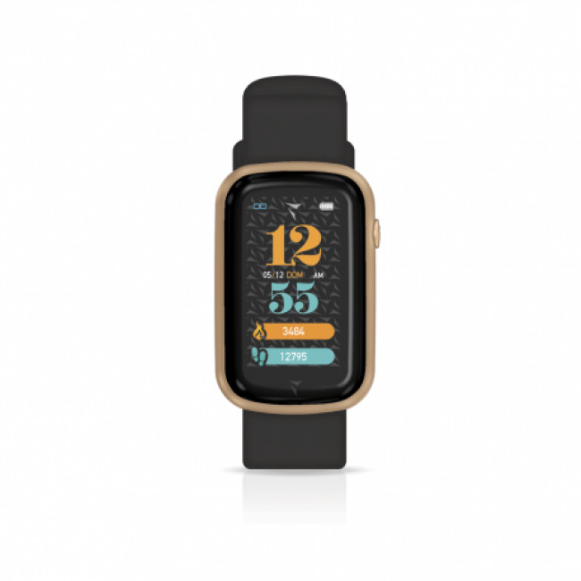 SMARTWATCH TECHMADE STEPS TM-STEPS-GDRBK