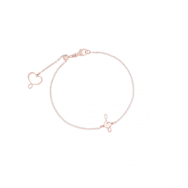 BRACCIALE CHIAVE VIOLINO MAMAN ET SOPHIE ARGENTO 925 BPVIO1CHRO