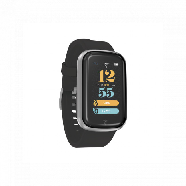 SMARTWATCH TECHMADE STEPS TM-STEPS-SILBK