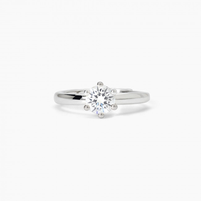 ANELLO MABINA SOLITAIRE ARGENTO  523394