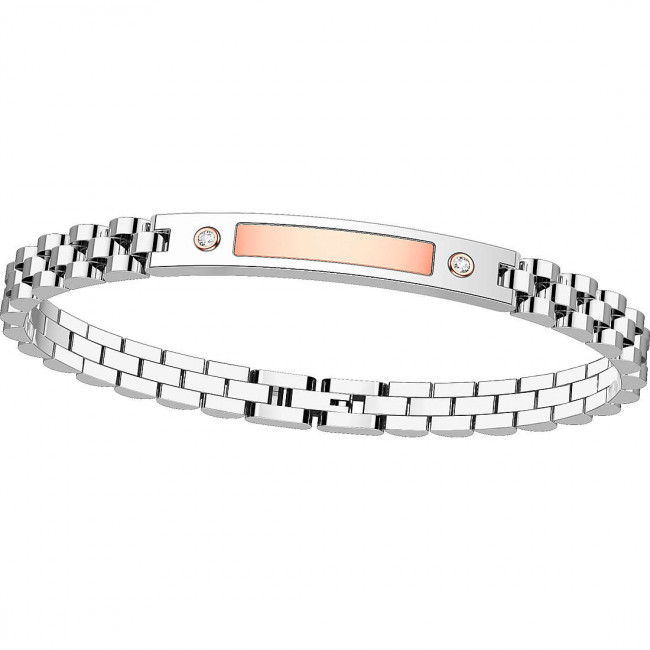 BRACCIALE ACCIAIO  HI TECK  ZANCAN EHB129-R