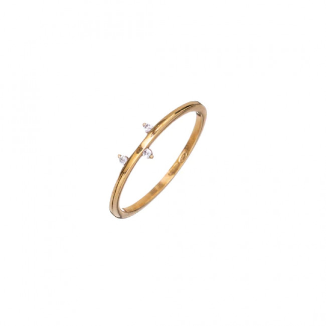 ANELLO ALISIA ARGENTO 925 CANDICE AL3320-ORO-14