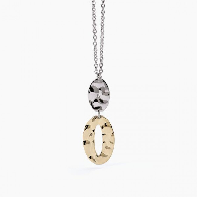 COLLANA 2JEWELS ACCIAIO BICOLORE 251858