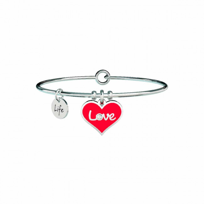 BRACCIALE KIDULT LOVE CUORE ROSSO 731608