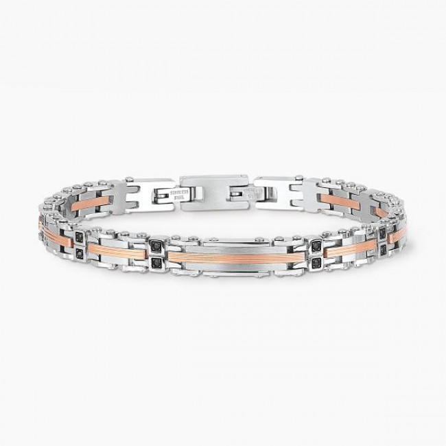BRACCIALE  2JEWELS BICOLORE ROSATO 232196