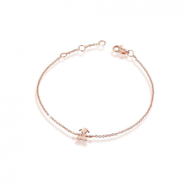 BRACCIALE LE BEBE'  LE BRICIOLE BIMBA ORO ROSA LBB326