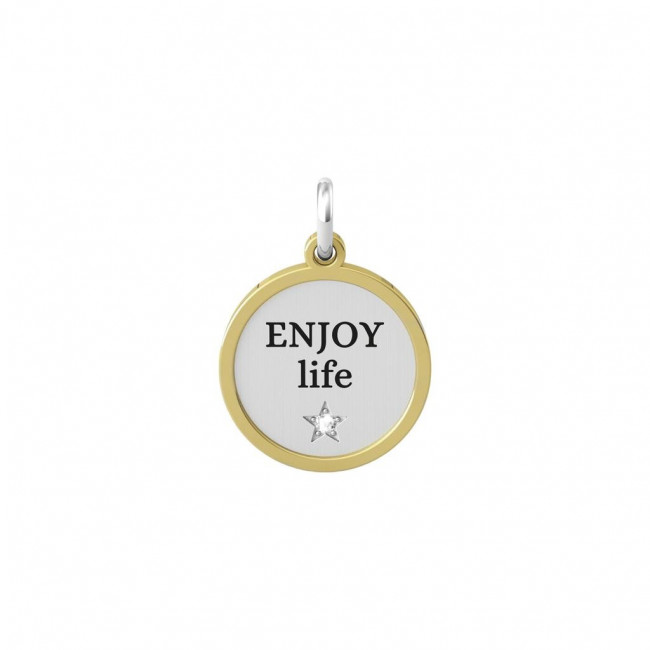 KIDULT BY YOU CHARM ACCIAIO PHILOSOPHY ENJOY LIFE 741020