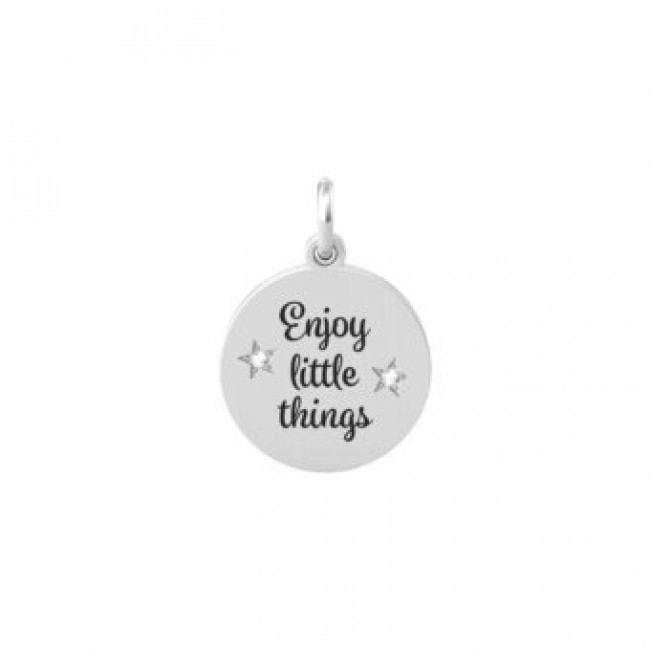 KIDULT BY YOU CHARM ACCIAIO PHILOSOPHY ENJOY LITTLE THINGS 741014