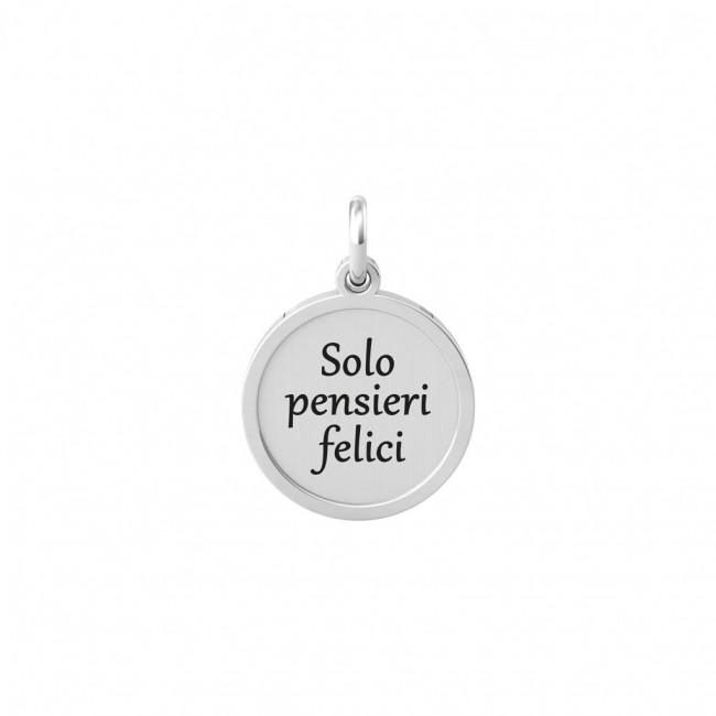 KIDULT BY YOU CHARM ACCIAIO PHILOSOPHY PENSIERO FELICE 741019