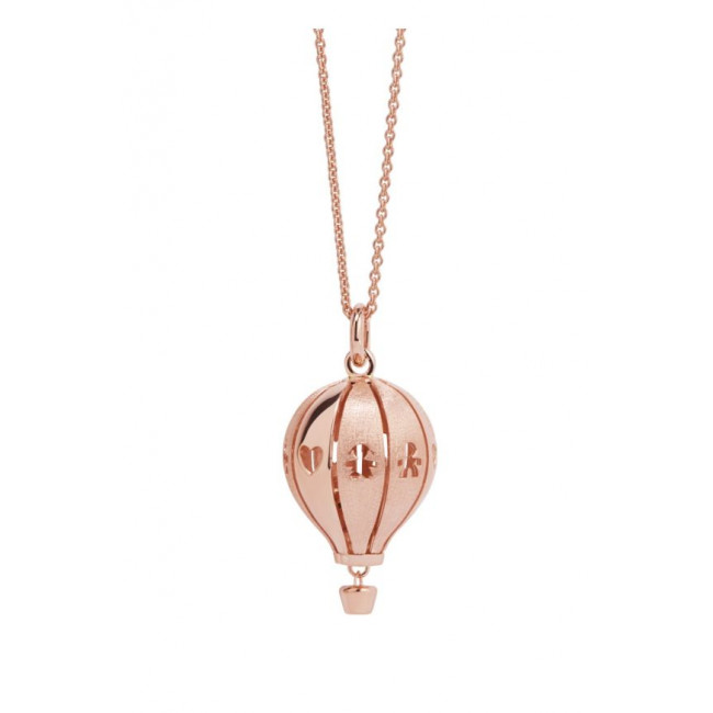SUONAMORE LE BEBE'  LE MONGOLFIERE  ARGENTO PLACCATO ORO ROSA SNM054