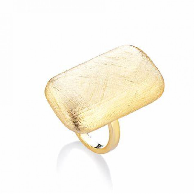 ANELLO MARCELLO PANE ARGENTO 925 DORATO ANMP1001