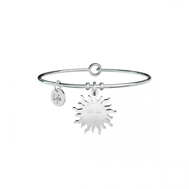 KIDULT Bracciale Donna Simboli Trendy, Gioiello Significativo In Metallo, Regalo Emozionale, Codice 231589 - 2