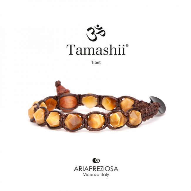 BRACCIALE TAMASHII DIAMOND CUT OCCHIO DI TIGRE BHS911-80