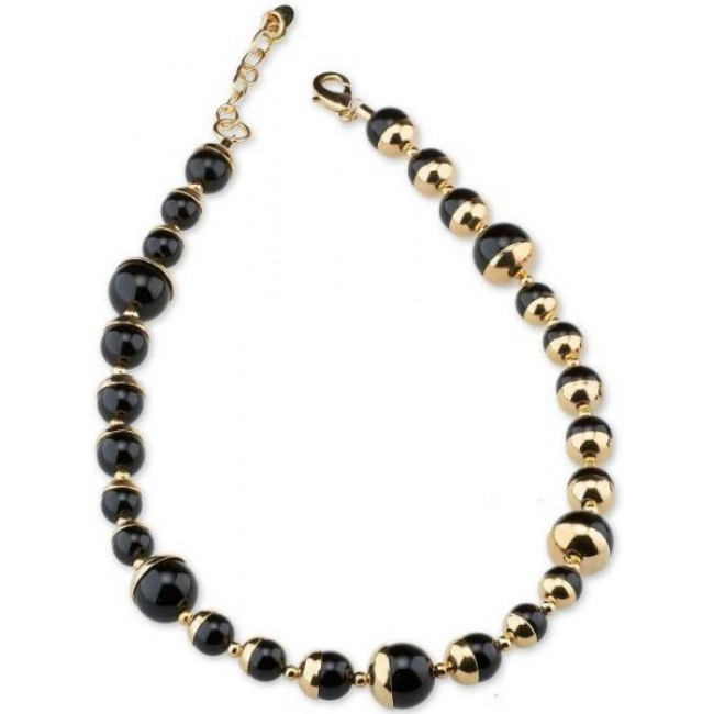 SleeBas Navajo - Collana da donna con perle e fiocco, stile cowboy