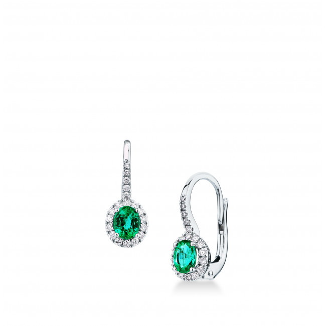 SINGULARU Orecchini Estellar Colors L - Cerchio Grande In Ottone Placcato Oro 18kt Con Zirconi Colorati, Chiusura A Pressione - 4