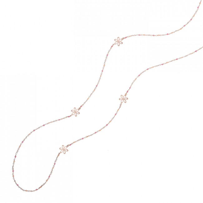 COLLANA ROSSO PREZIOSO ARGENTO 925 WHITE MARGOT CI24650MG-S