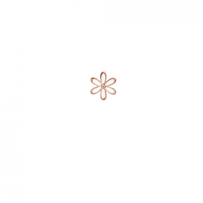 MONORECCHINO ROSSO PREZIOSO ARGENTO 925 MINI WHITE MARGOT OC24659MG-CW