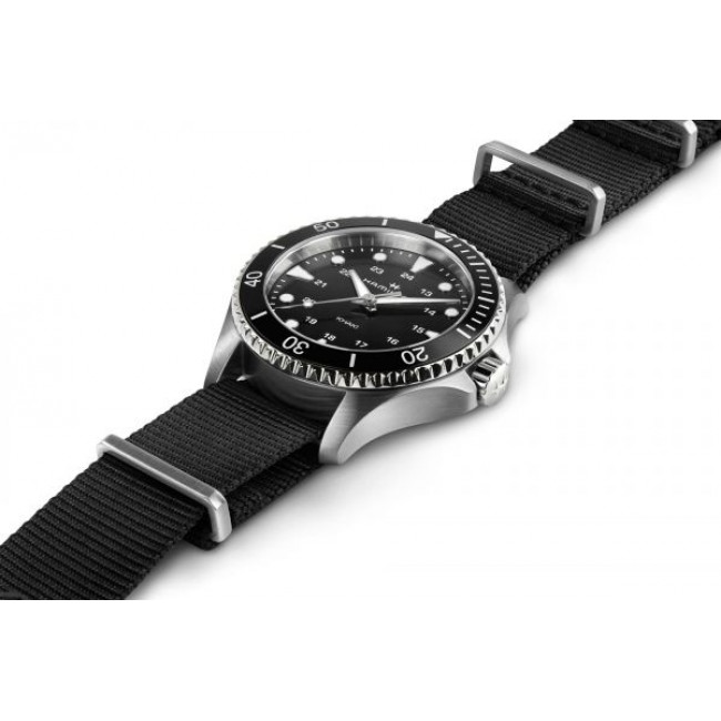 HAMILTON KHAKI NAVY SCUBA QUARZO NATO H82201931