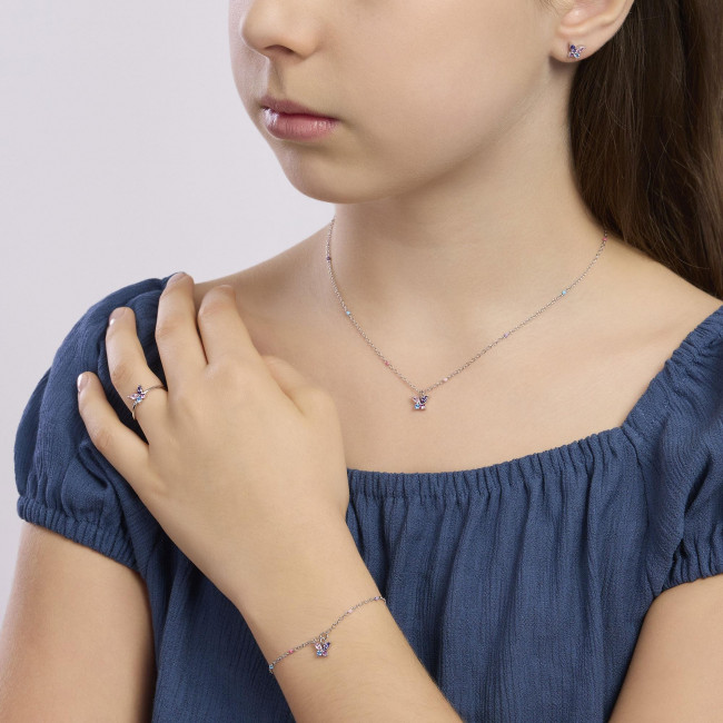 BRACCIALE MABINA JUNIOR ARGENTO SECRET GARDEN 533872