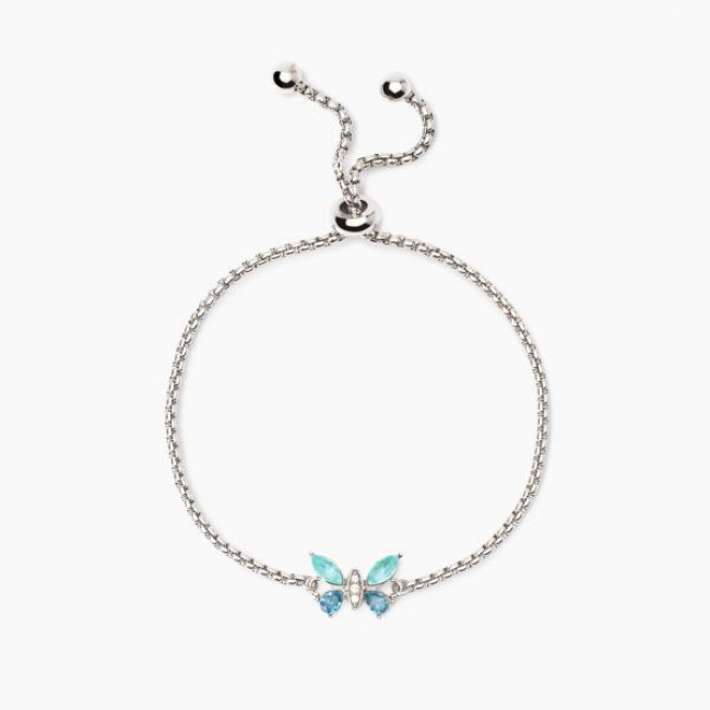 BRACCIALE 2JEWELS ACCIAIO CRISTALLI AZZURRI 232546