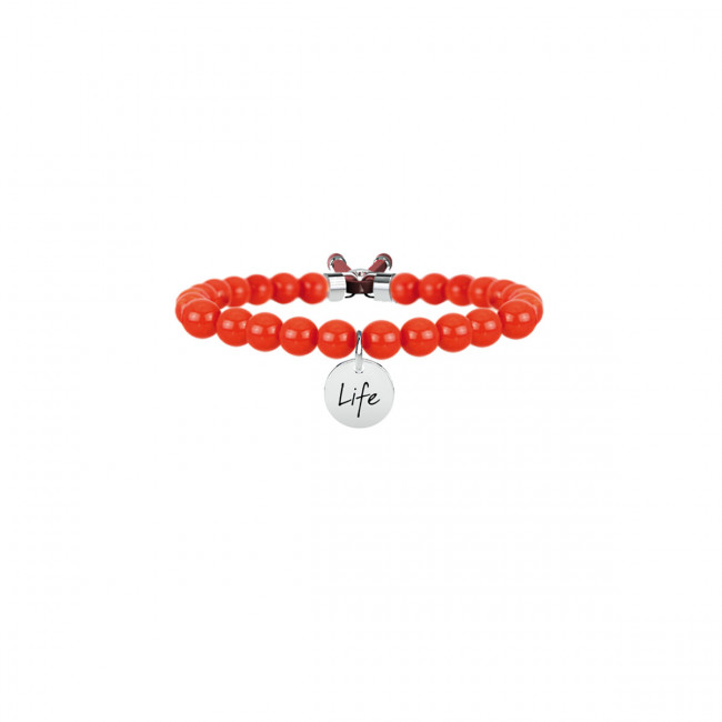 BRACCIALE KIDULT SYMBOLS ROSSO CORALLO SENSUALITA' 231538