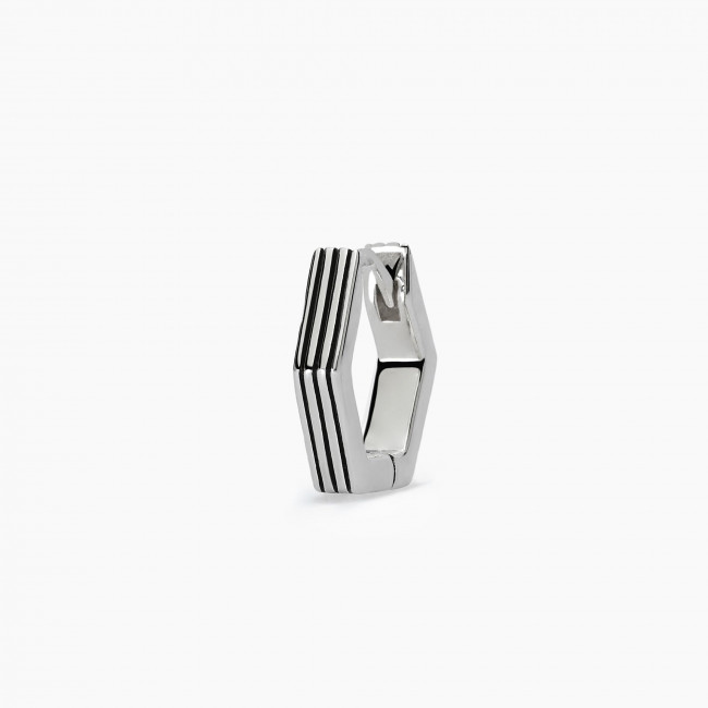 MONORECCHINI UOMO MABINA SFACCIATO 563624 ARGENTO 