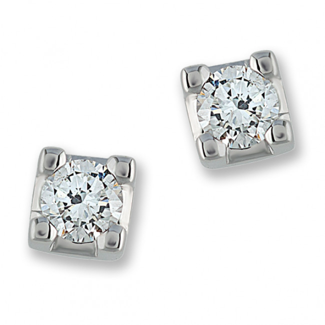 ORECCHINI GEMORO ORO 18KT E DIAMANTI NATURALI TOBE034B