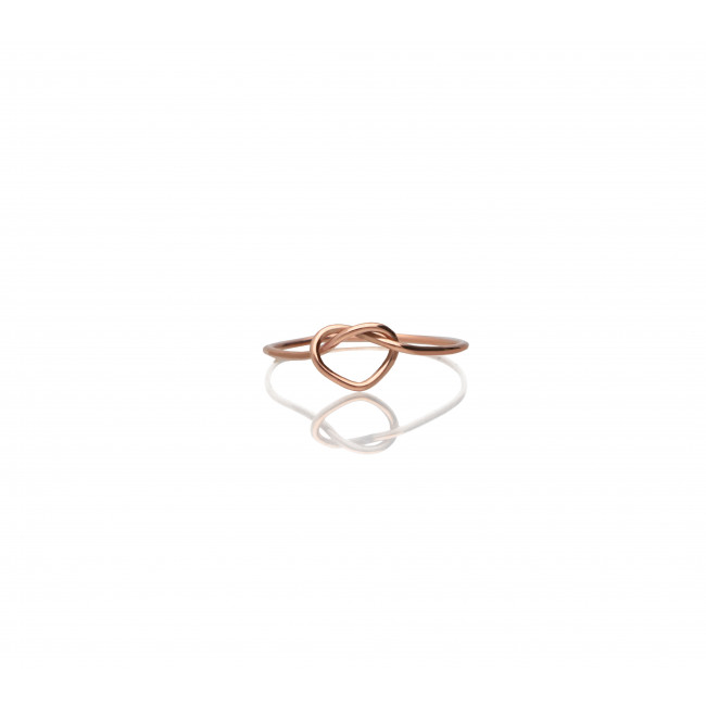 ANELLO ORO ROSATO 9KT CUPIDO AN254R