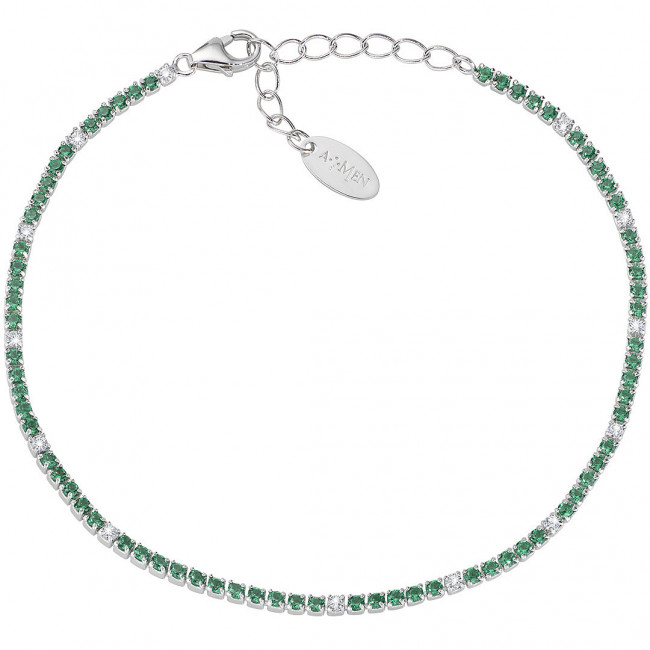 BRACCIALE ARGENTO TENNIS MANIA AMEN BT1BVEB17   
