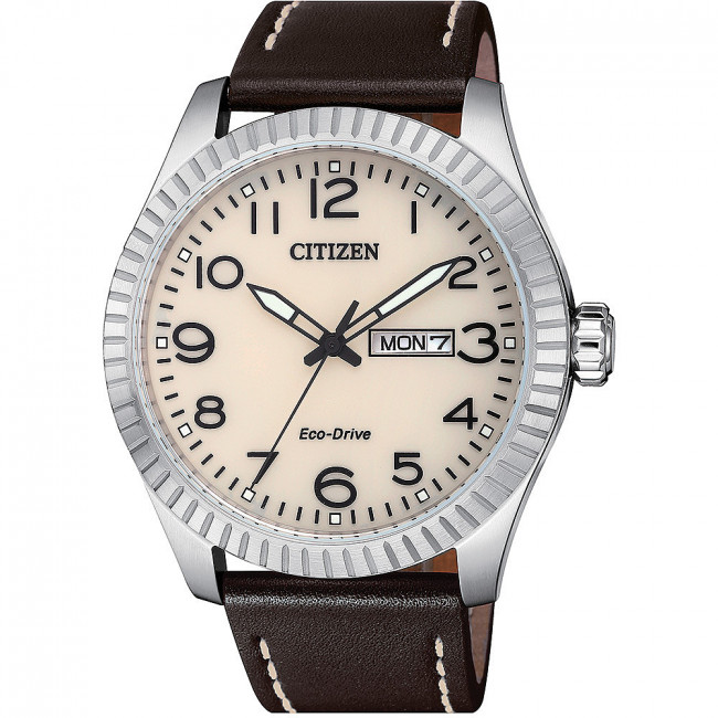 CITIZEN SOLO TEMPO ECO DRIVE CINTURINO IN PELLE BM8530-11X