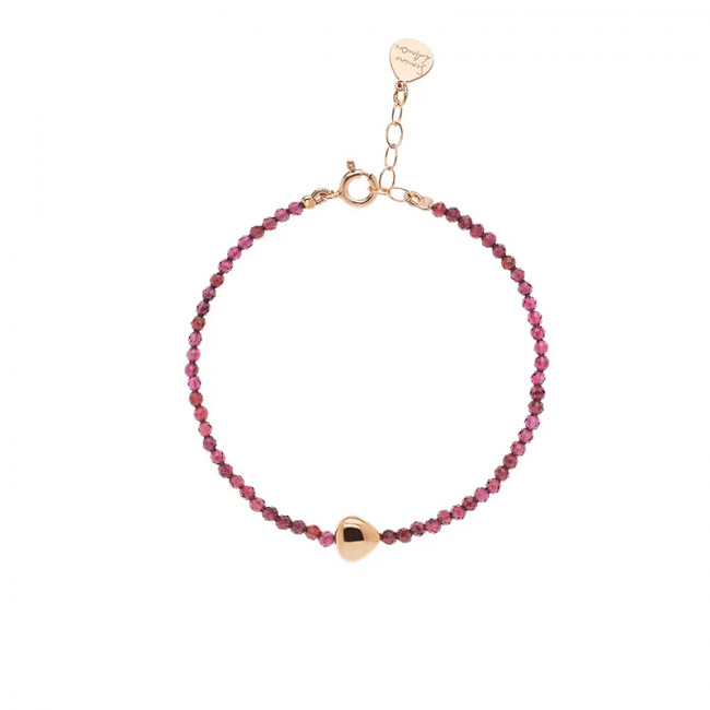 BRACCIALE ROSSO PREZIOSO ARGENTO 925 SEMINO D'AMORE ELEMENTS FUOCO  BC00431SE-FC