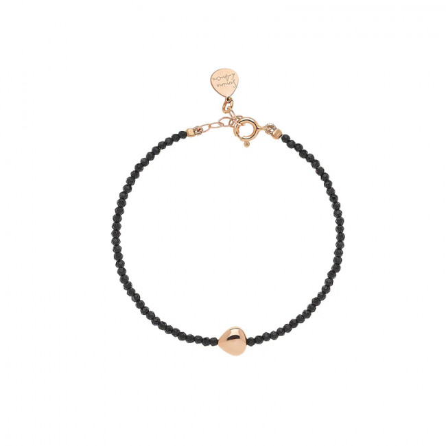 BRACCIALE ROSSO PREZIOSO ARGENTO 925 SEMINO D'AMORE ELEMENTS NOTTE  BC24431SE-NT
