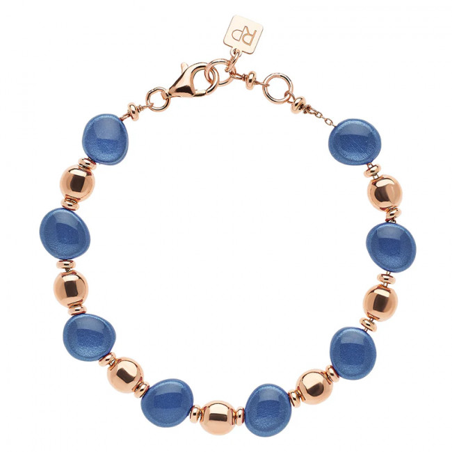 BRACCIALE ROSSO PREZIOSO ARGENTO 925 LOIRA BLUE LONDON BC24854R-BN