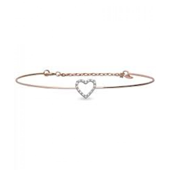 BRACCIALE ORO 9KT E DIAMANTI FILODAMORE BR260R-BBT-M
