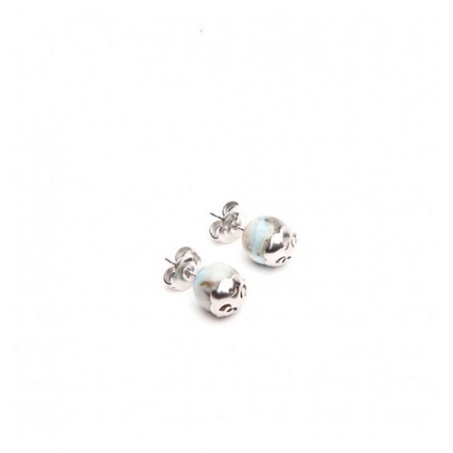 ORECCHINI TAMASHII SPHERE LARIMAR EHST8-297