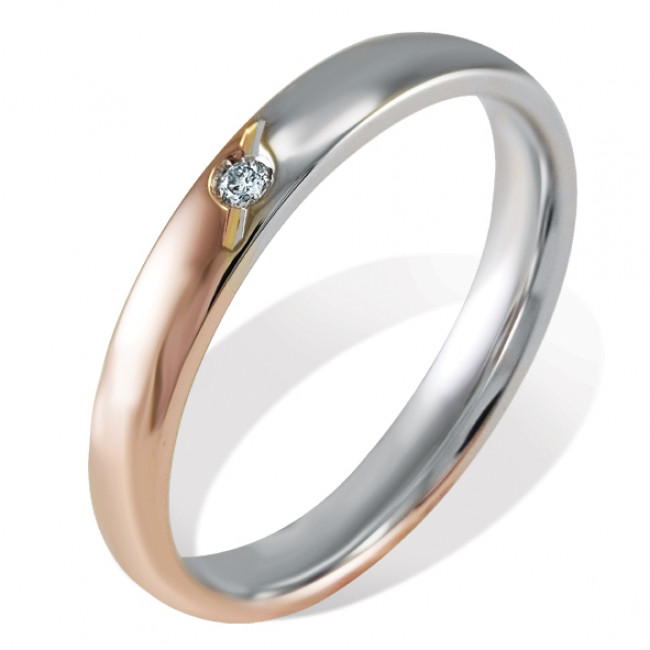 FEDE GEMORO ORO 18KT CON DIAMANTE CT.0,02 FD304BG