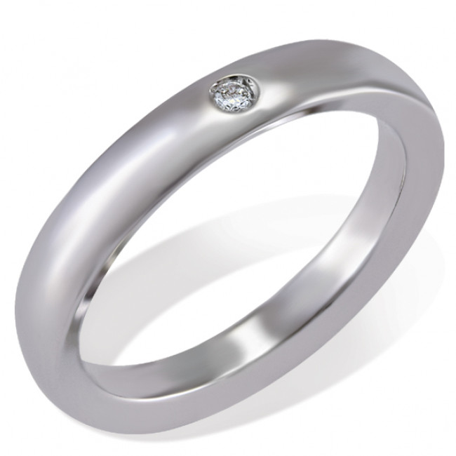 FEDE GEMORO ORO 18KT CON DIAMANTE CT.0,02 FD300