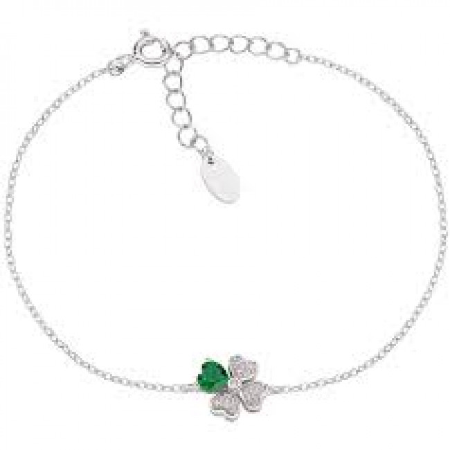 BRACCIALE ARGENTO  AMEN BRQUBV