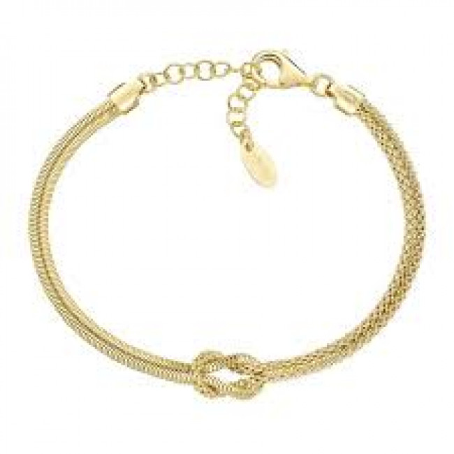 BRACCIALE ARGENTO NODO D'AMORE AMEN BRNOAMGG18