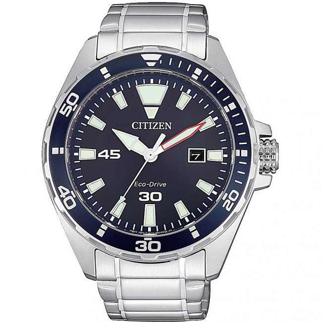 CITIZEN SOLO TEMPO ACCIAIO ECO DRIVE BM7450-81L