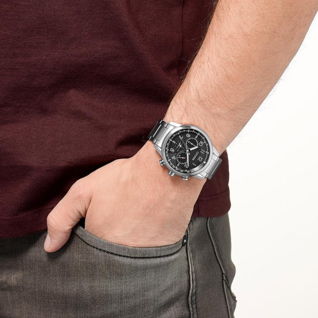 CITIZEN CRONO ACCIAIO ECO DRIVE CA4420-81E