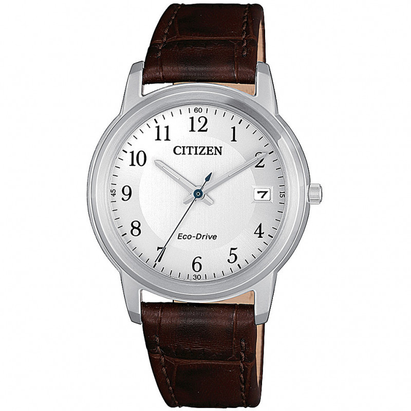 Citizen - CITIZEN SOLO TEMPO CINTURINO PELLE ECO DRIVE FE6011-14A | Arvimo  Gioielli