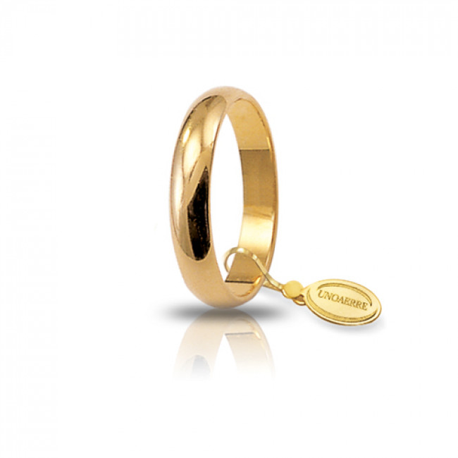 FEDE UNOAERRE ITALIANA IN ORO 18CT. 4 GRAMMI  40AFN1