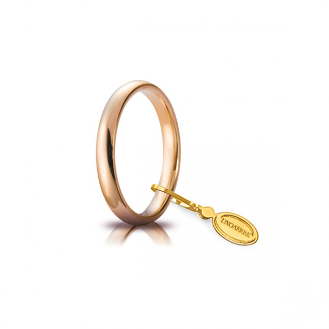 FEDE UNOAERRE COMODA IN ORO 18CT. 3 MILLIMETRI 30AFC1